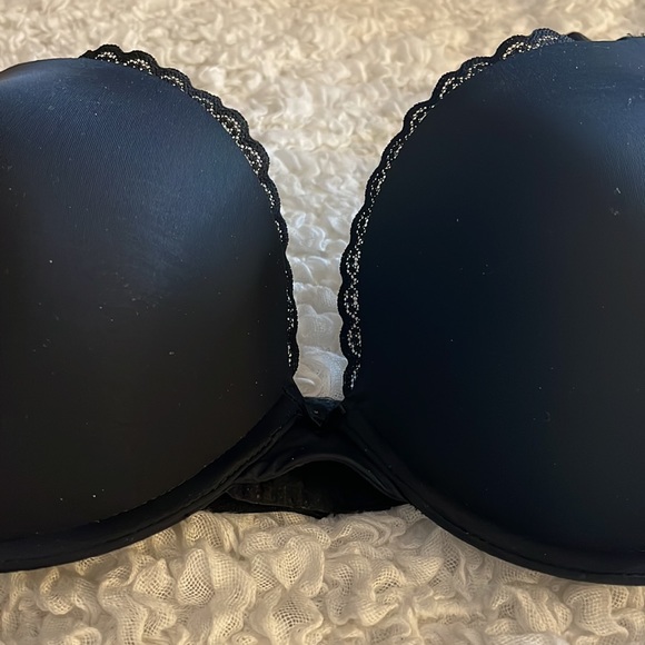Aerie Black with Mini Lace Trim Bra - Picture 3 of 11